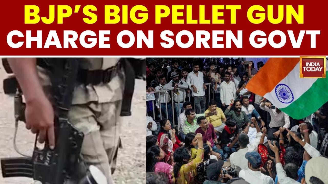 JPSC Protest: BJP Alleges Pellet Gun Deployment In Jharkhand As Student Assembly March Enters Day 17