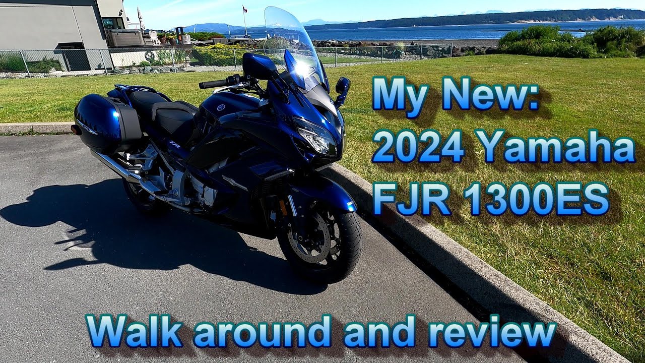 New 2024 Yamaha FJR 1300ES Walkaround and Review