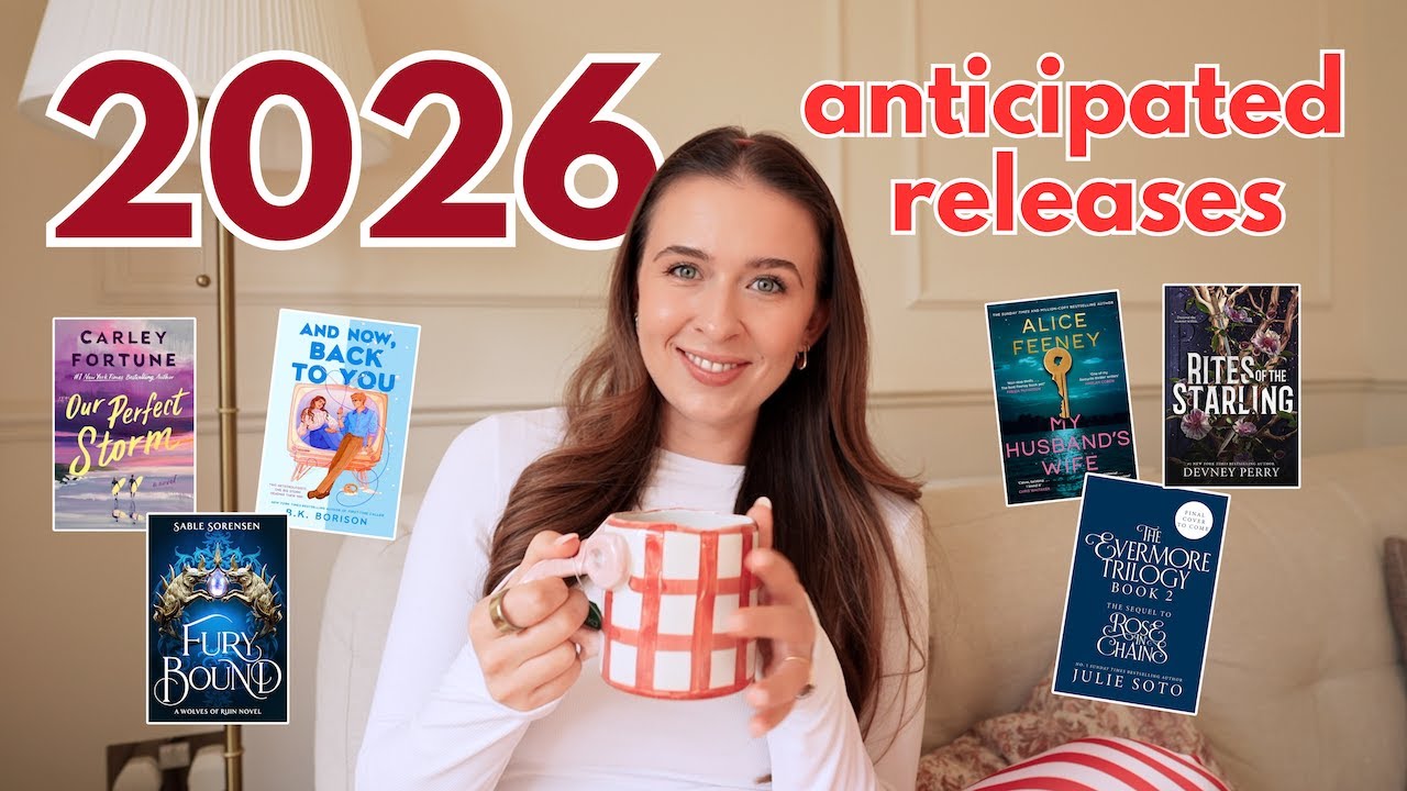 26 ожидаемых релизов 2026 года 📚 романтика, детектив, триллеры, фэнтези и многое другое!