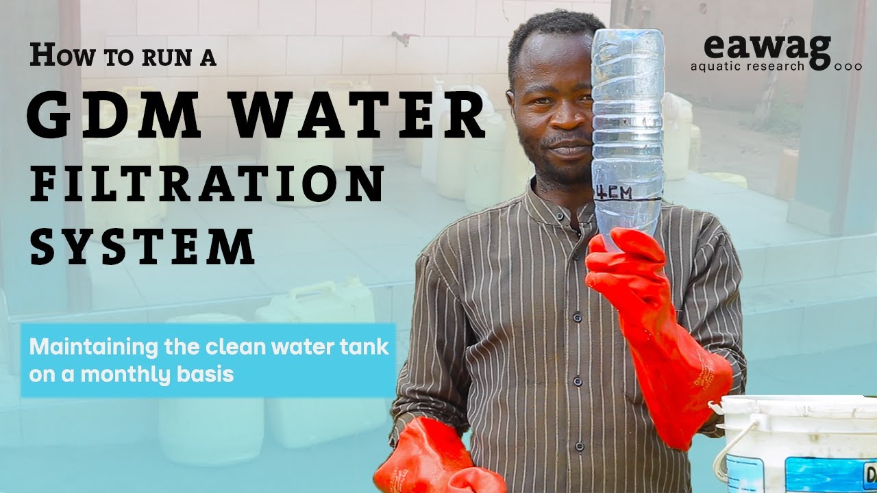 6: Maintaining a clean water tank on a monthly basis