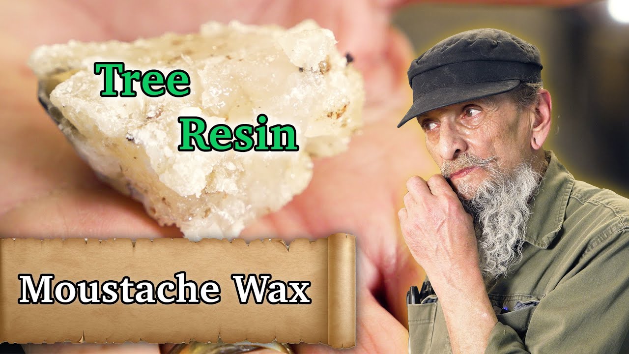 The BEST moustache wax you can make with COPAL & FRANKINCENSE