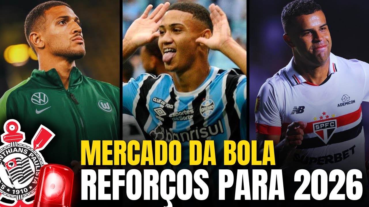 🔥ATUALIZAÇÕES! PROPOSTA POR VINI SOUZA, ATACANTE EX-GRÊMIO NO RADAR E ALISSON POR EMPRÉSTIMO?