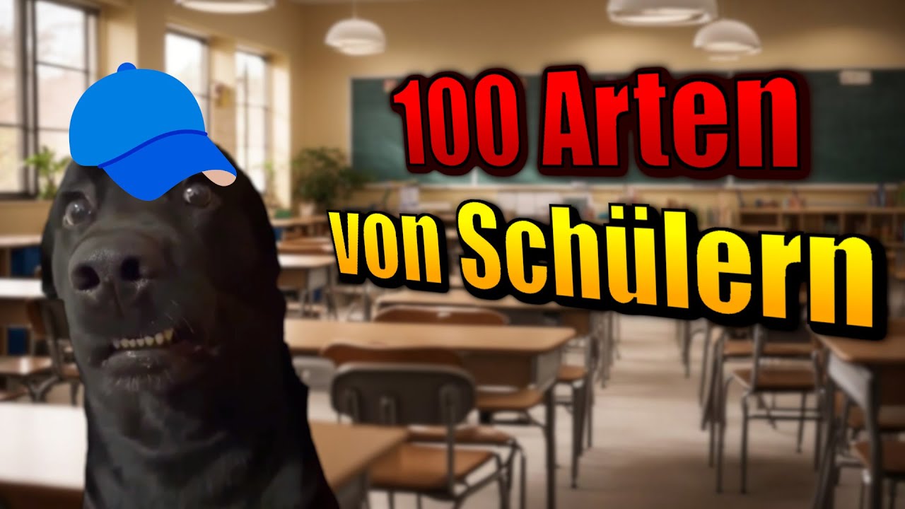 Vom Klassenclown bis zum Randalierer😂 | 100 Arten von Schülern XXL