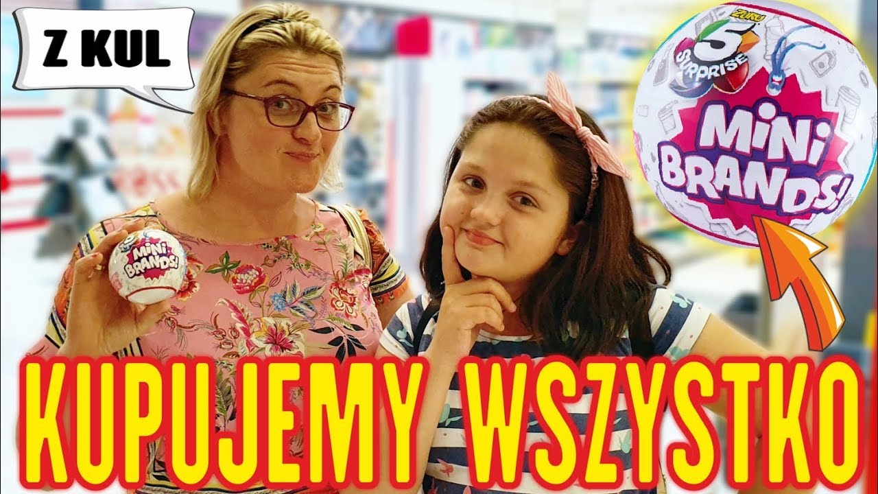 KUPUJEMY WSZYSTKO 😱 CO ZNAJDZIEMY W KULACH MINI BRANDS ❗