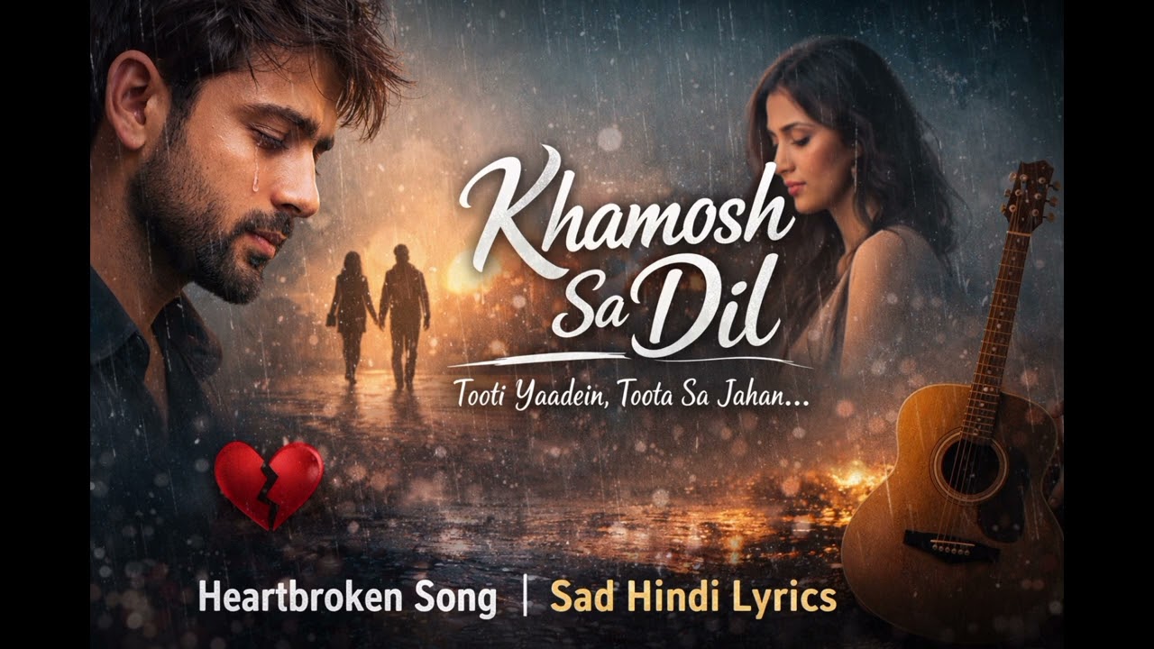 Khamosh Sa Dil #sadsongwhatsappstatus #sadsong 