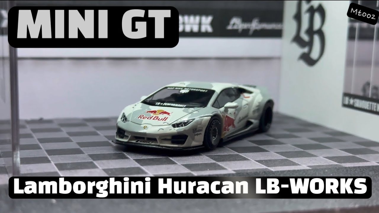 MINI GT Lamborghini Huracan LB-WORKS / 미니지티 람보르기니 우라칸 리버티워크 #lamborghini #huracan #lbwk #lbworks 
