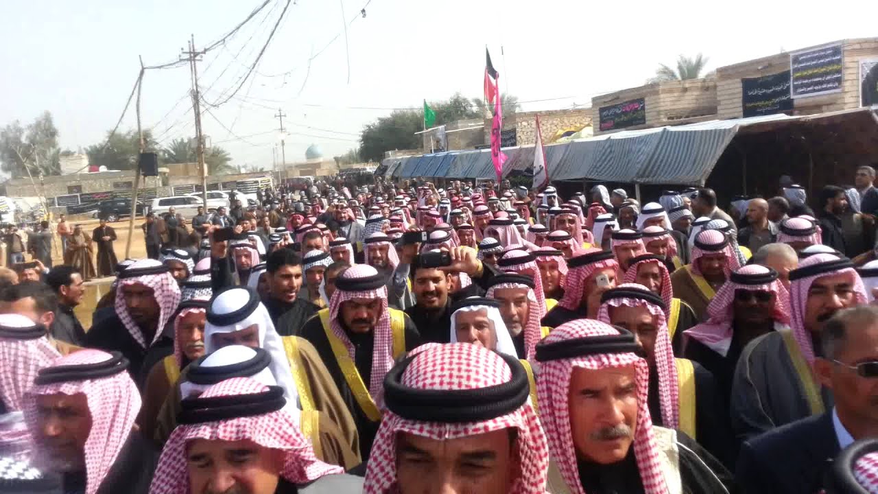 عزاء الشيخ وحيد العبود بوفد من البعيسى من الفلوجه