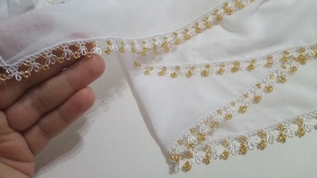 🌸ve beklenen boncuklu iğne oyası modeli 🌸böyle zarif model yok 🍀#boncukluığneoyası #boncukişi