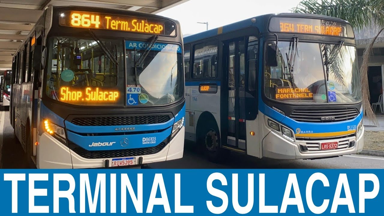 Terminal Sulacap-RJ - Movimentação de ônibus #57
