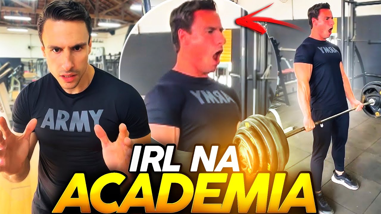 SUPER XANDÃO LIVE IRL NA ACADEMIA | MELHORES MOMENTOS