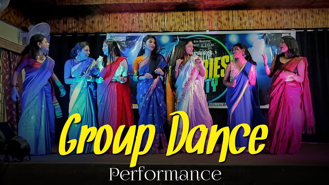 Group Dance Performed by 2nd Semester's Students | Department of English, MA | Coochbehar College