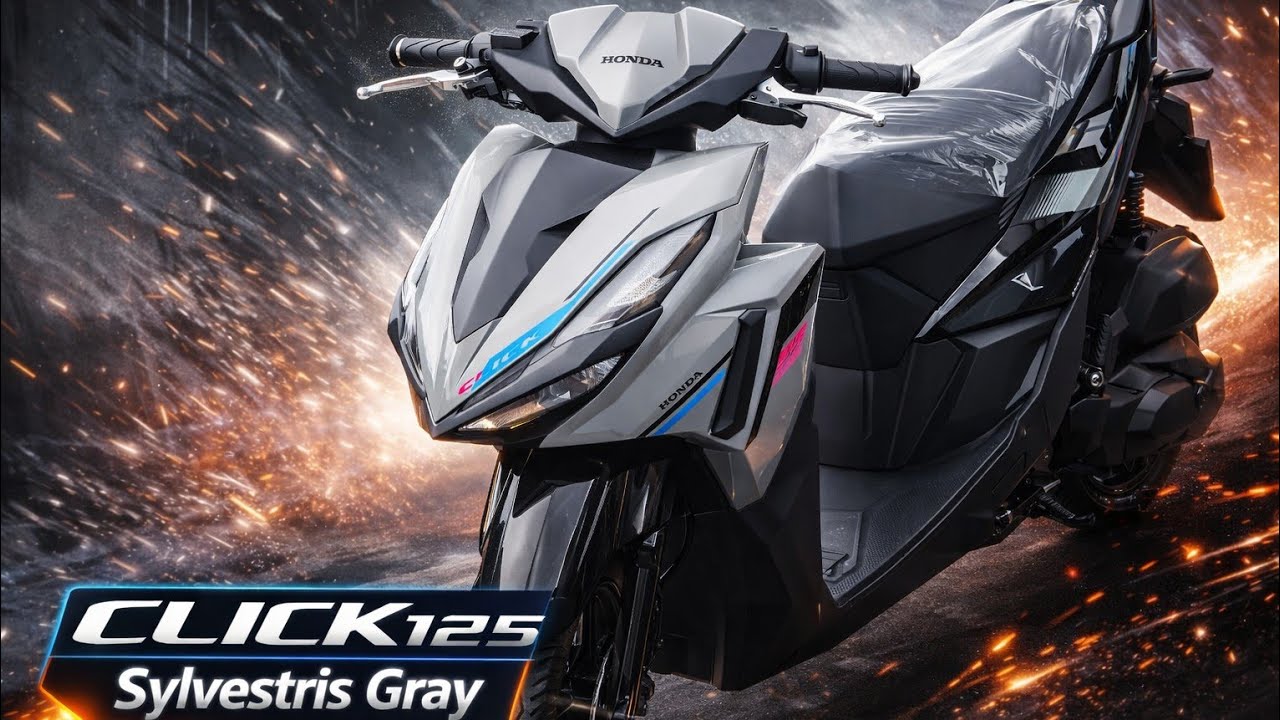 Honda Click125 Standard Sylvestris Gray #Click125i #HondaClick125 #Click125 #Click125V4 #HondaClick 