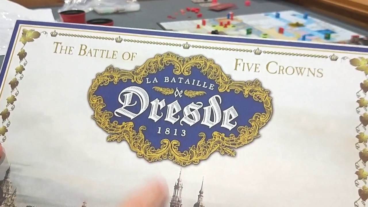 La Bataille de Dresde 1813 [Clash of Arms Games, 2015] - Unboxing
