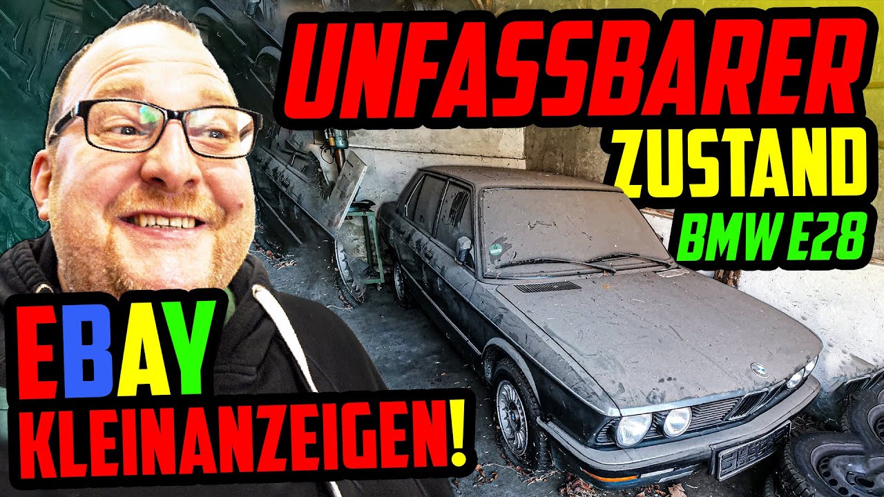 Ein ECHTER GLÜCKSGRIFF! - BMW E28 520i - Wir bringen ihn zum laufen!