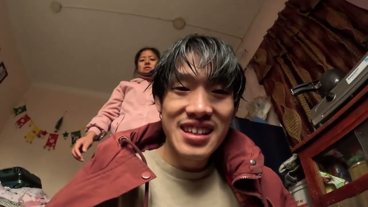 Christmas video starting.