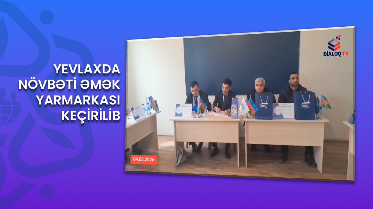 #Xəbər: Yevlaxda növbəti əmək yarmarkası keçirilib