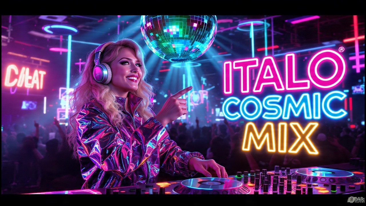 🌃 Retro Italo Disco Highway Mix | 80s Cosmic Cruise 🌌