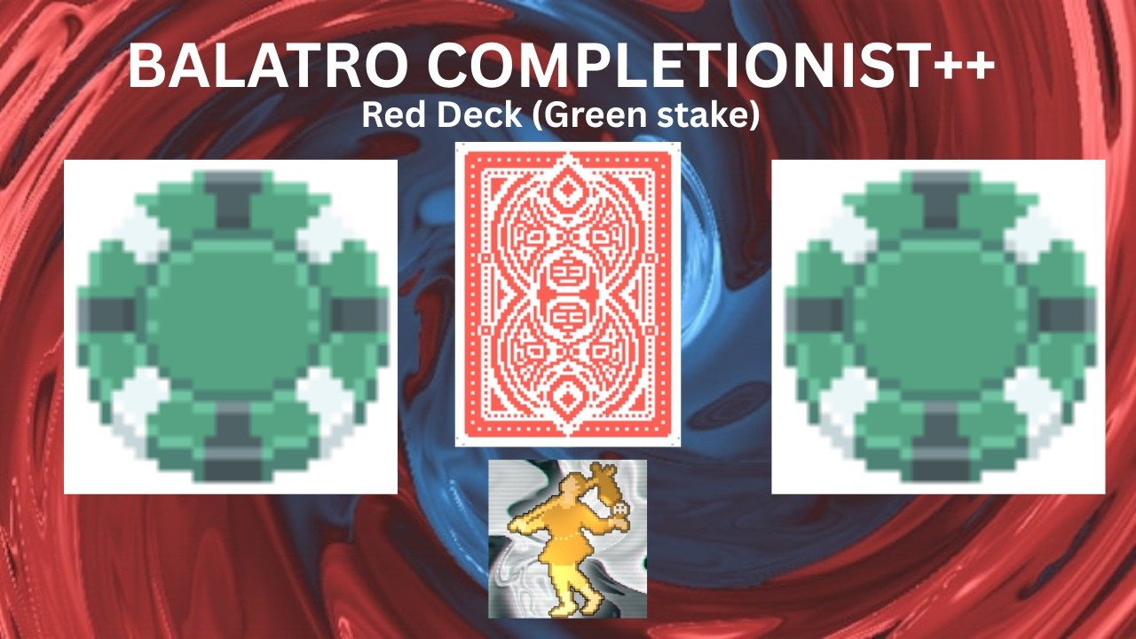 Balatro red deck green stake