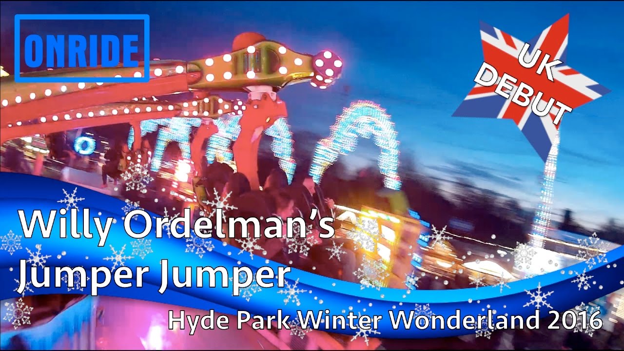 Willy Ordelman's Jumper Jumper Onride @ Hyde Park Winter Wonderland 2016