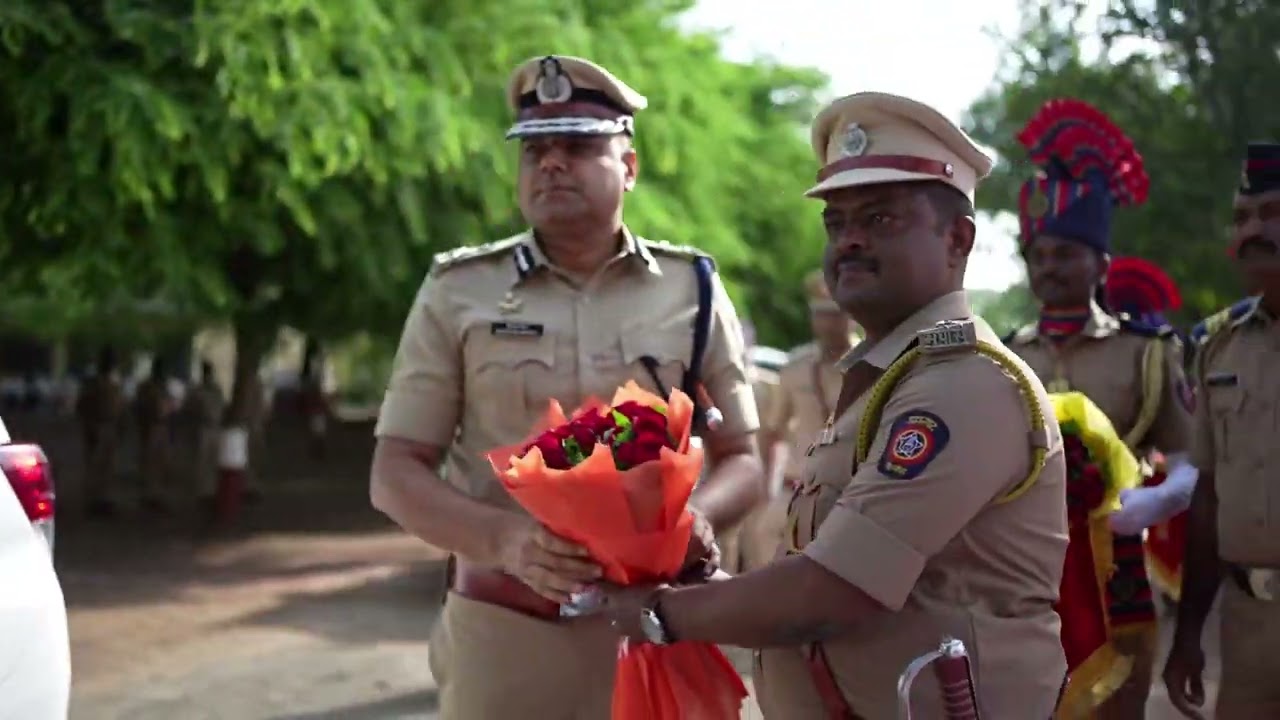 पोलीस प्रशिक्षण केंद्र ,जालना येथील सत्र क्र.१०३ च्या दीक्षांत संचलन परेड