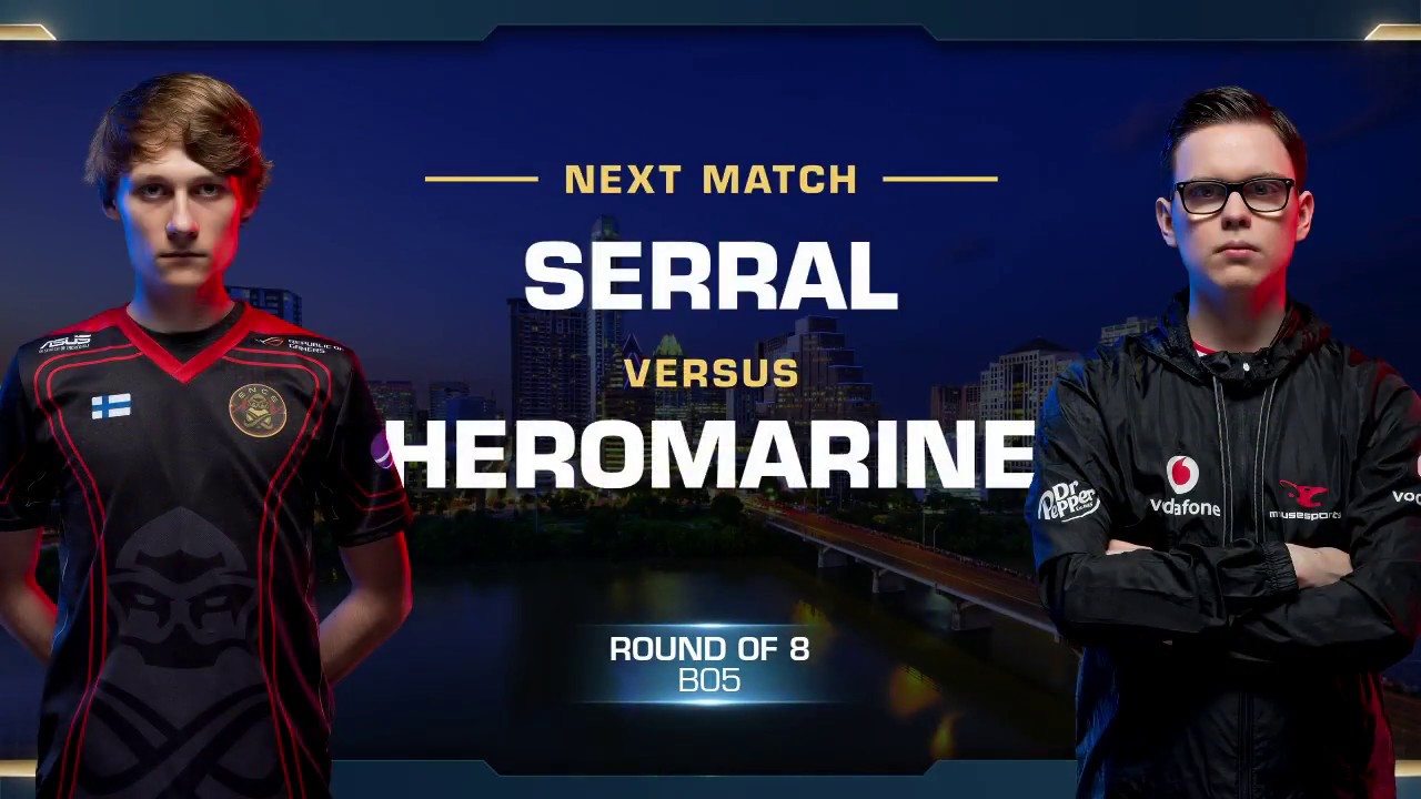 Serral vs HeRoMaRinE ZvT - Round of 8 - WCS Austin 2018 - StarCraft II