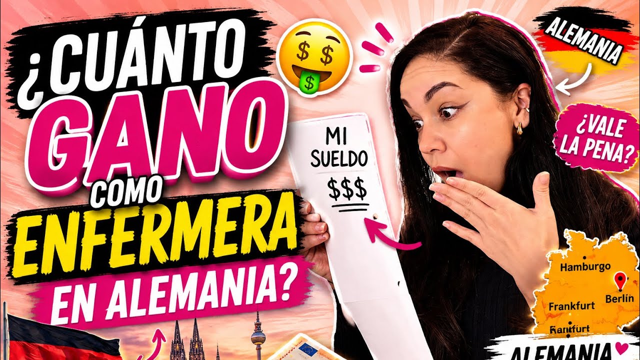 NO VAS A CREER CUÁNTO GANO COMO ENFERMERA EN ALEMANIA 🇩🇪💶💰