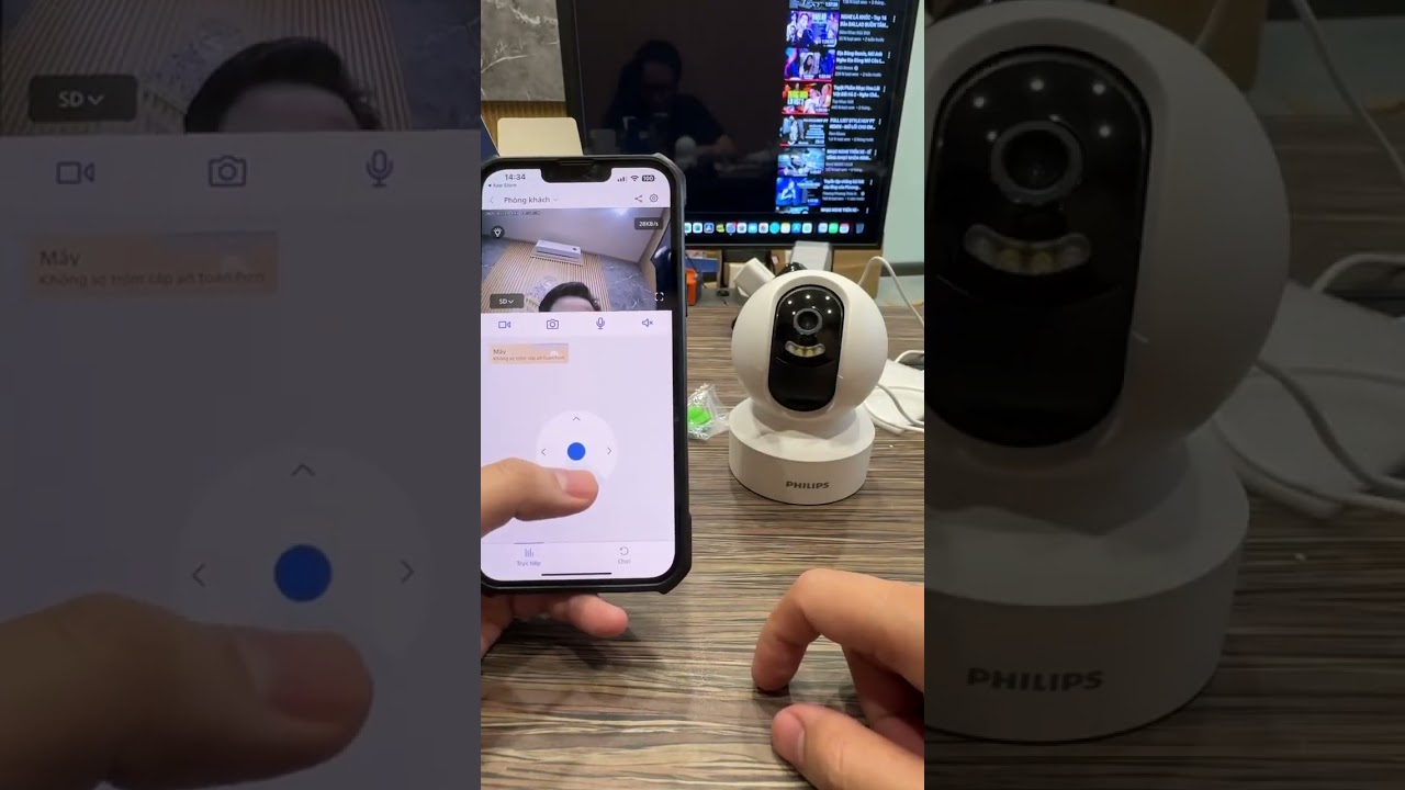 Giới thiệu và hướng dẫn sử dụng camera Philips 6000
