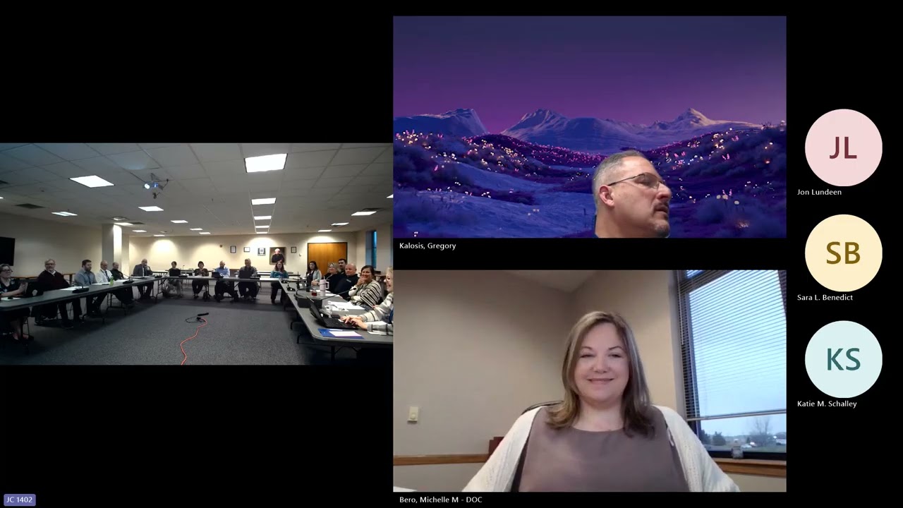 Dunn County CJCC Quarterly Meeting - 11/20/2025