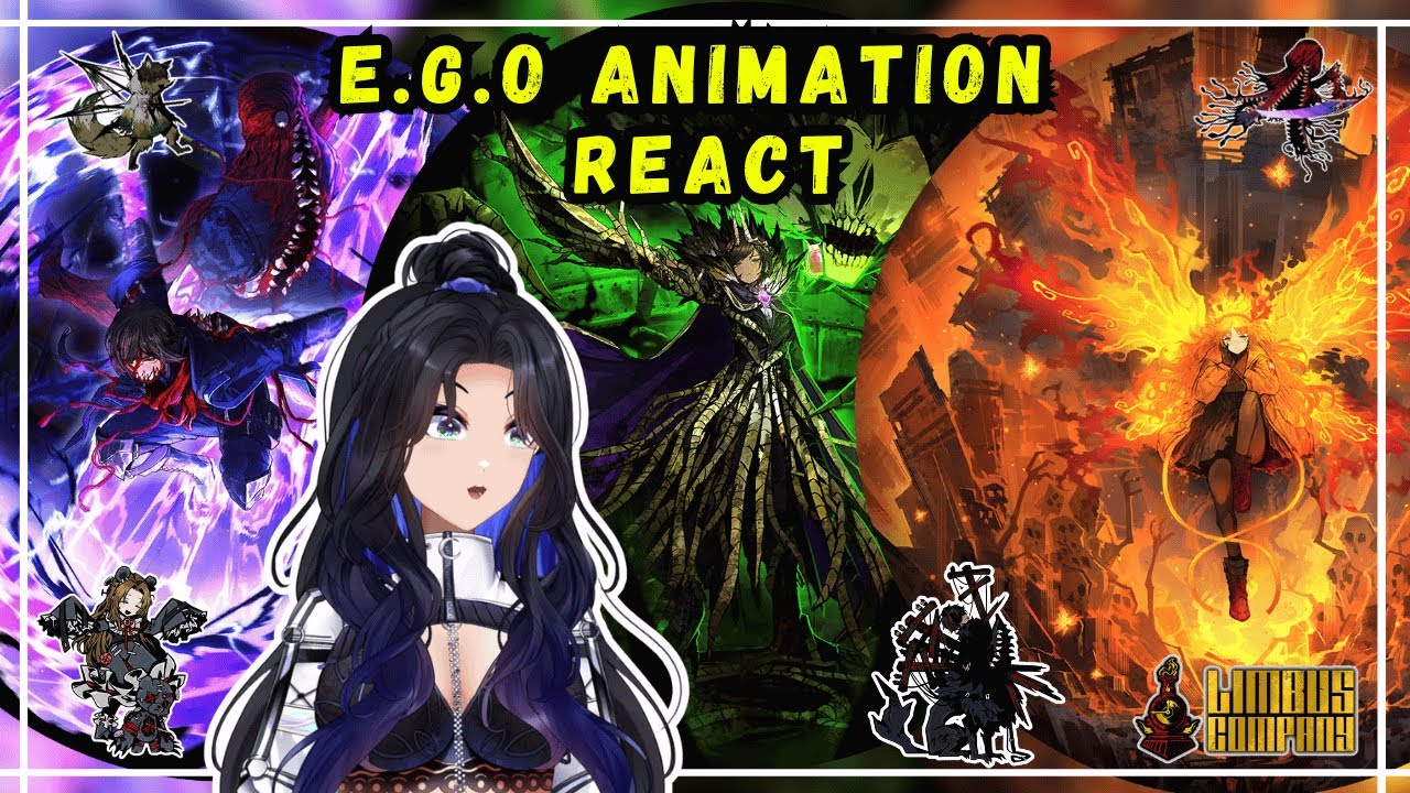 Limbus Company EGO Animation REACT! (Korean Subtitles! 한국어 자막) [VOD]
