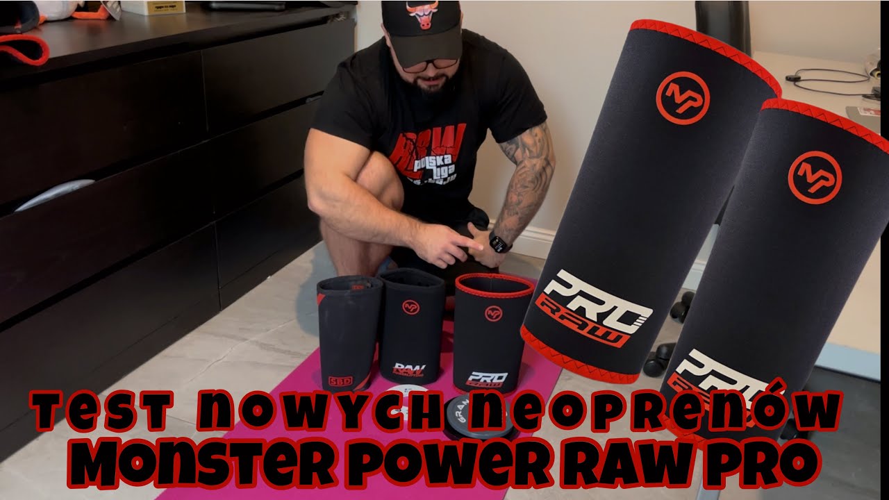 Testo nowych neoprenów od MONSTER POWER ❗️RAW PRO❗️*SĄ BARDZO MOCNE*