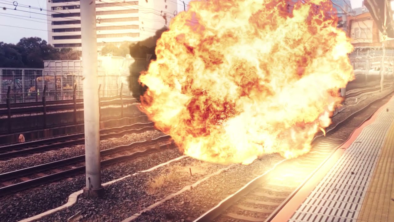 VFX explosion After Effects Motion design | DreadMotion