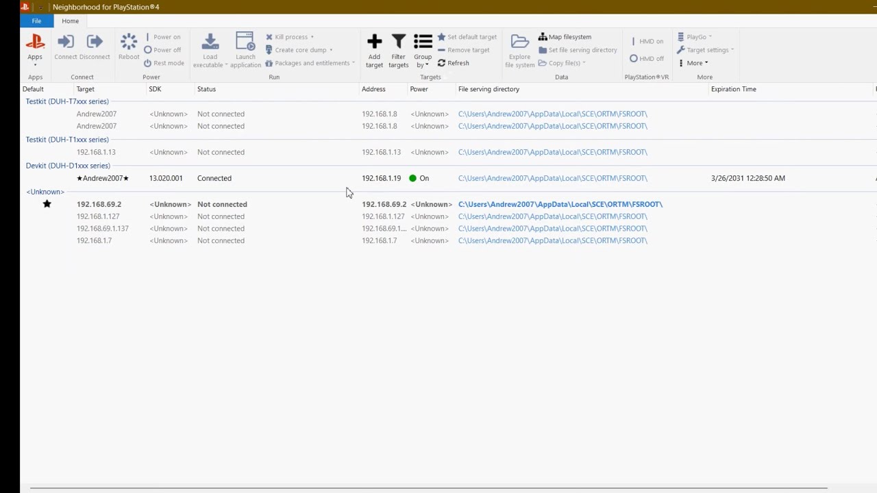 PS4 5.05 To 13.02 On SDK/Target Manager | Activating Activation On Testkit/Devkit (No More Redline)