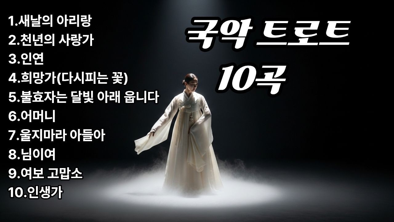 국악풍 트로트 10곡 듣기#트로트 #국악트로트 #사극풍트로트#음악#시니어트로트#감성트로트
