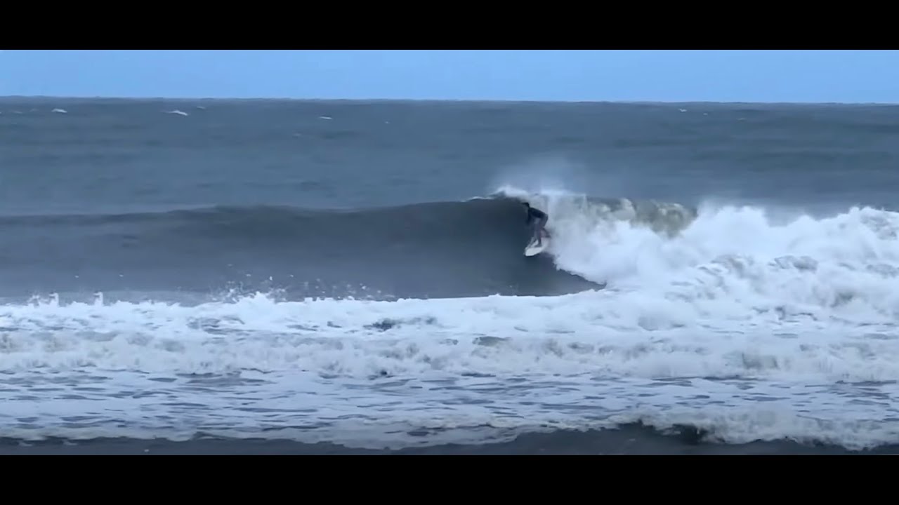 Surfing Tropical Storms Imelda & Humberto / NE Florida Surf Update 715am 09.30.25
