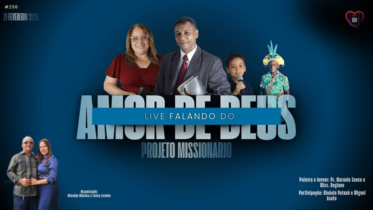 LIVE 296 - FALANDO DO AMOR DE DEUS
