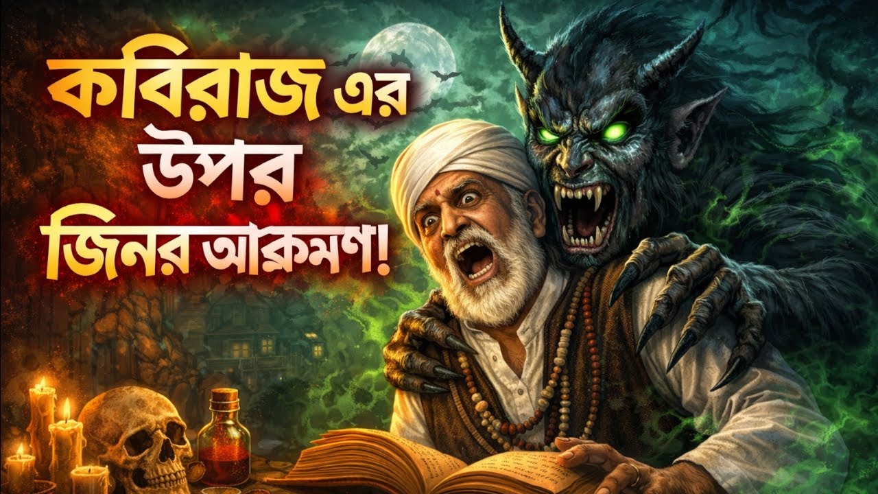 কবিরাজের উপর জ্বীনের ভয়ংকর আক্রমণ | সত্য ঘটনা | Only Email Episode