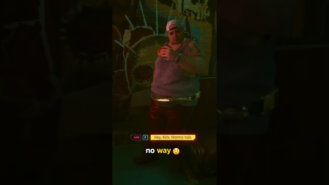 eatin' a burger in shiny pants [Cyberpunk 2077 Clip]