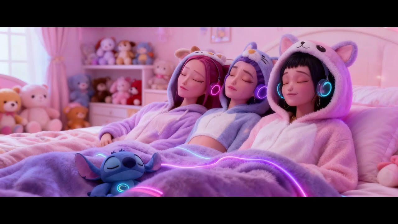 K-POP Night Calm: Let Yourself Drift to Sleep #kpop #softmusic #sleep #music #lofi
