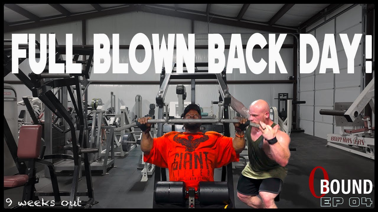 Full Blown Back Day Ft. IFBB. Pro. Jason Herbert | 9 Weeks Out| Olympia Prep 2025