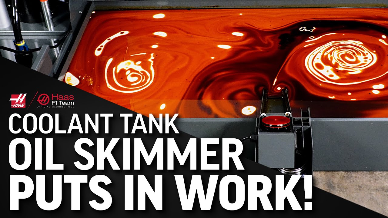 Haas Coolant Tank Oil Skimmer Time Lapse - Haas Automation, Inc.