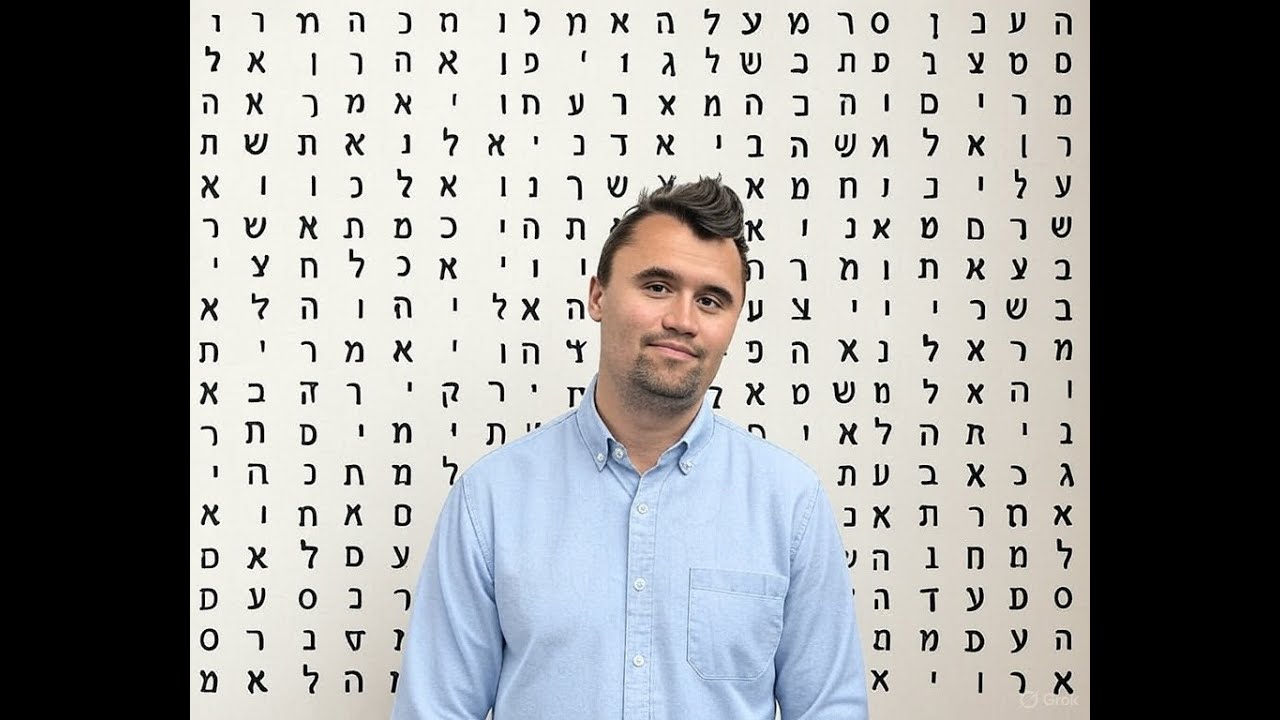 Torah (Bible) Codes Reveal Charlie Kirk’s Name written in the Torah as hidden, encrypted ELSs