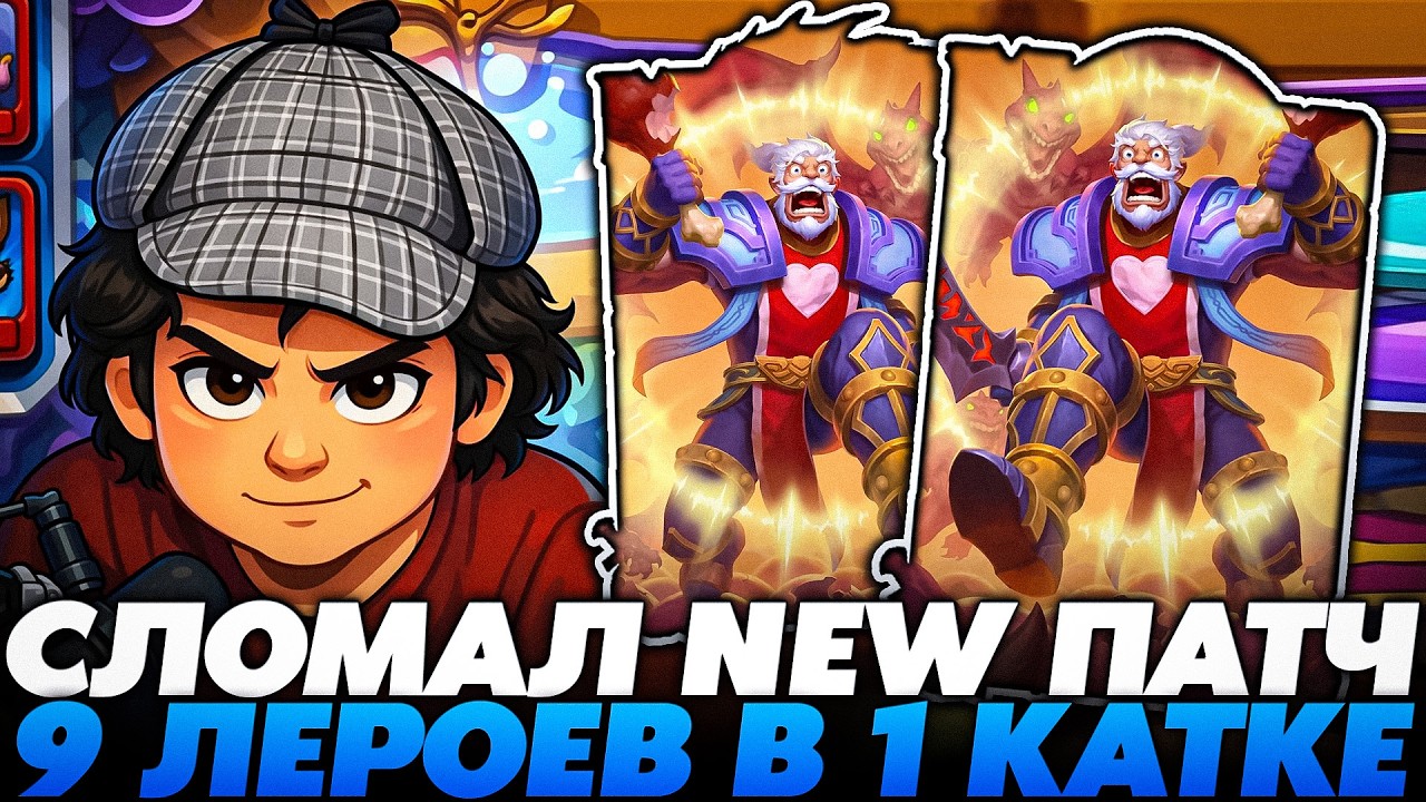 СЛОМАЛ ПАТЧ В ПЕРВОЙ КАТКЕ С 9 ЛЕРОЯМИ !!!  Guddumpog Guddummit Hearthstone
