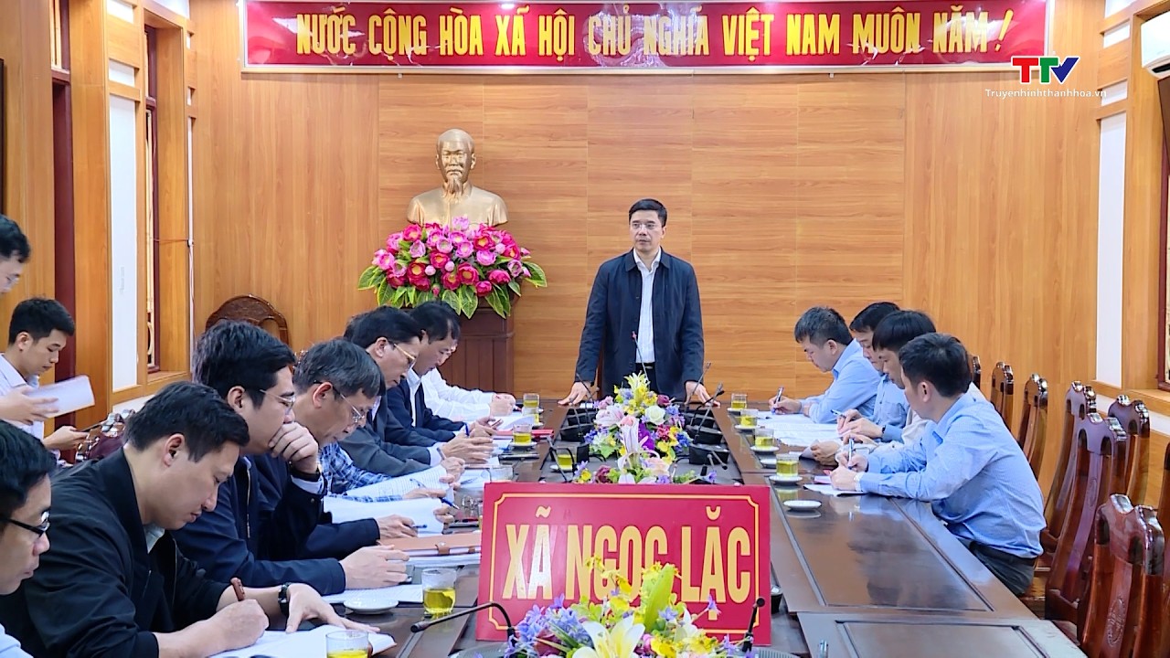 Quyết liệt giải pháp đảm bảo tiến độ thực hiện Tiểu dự án Cải thiện cơ sở hạ tầng đô thị Ngọc Lặc