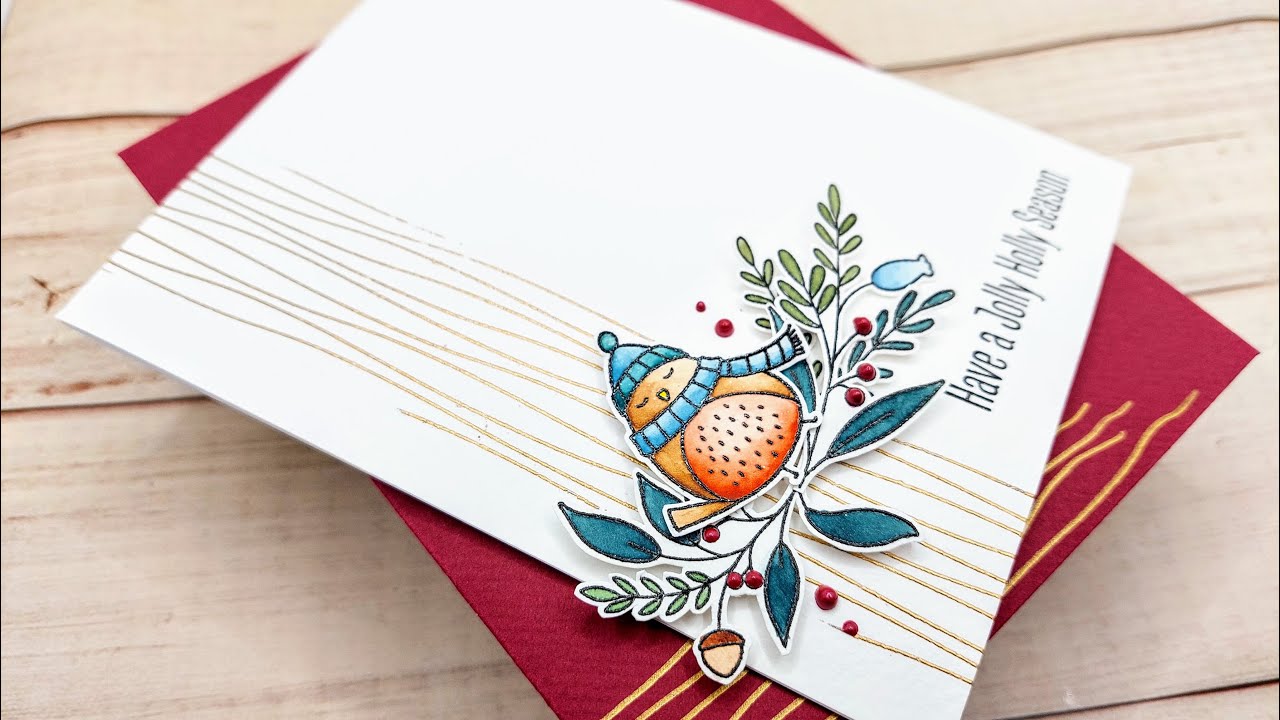 Merry Monday | Clean And Simple Christmas Card With My Favorite Things