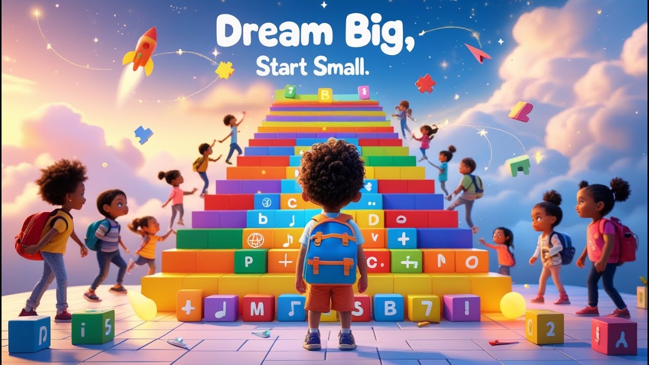 Dream Big, Start Small | The Power of Tiny Steps | Growth Mindset Animation by MindForge Chronicles