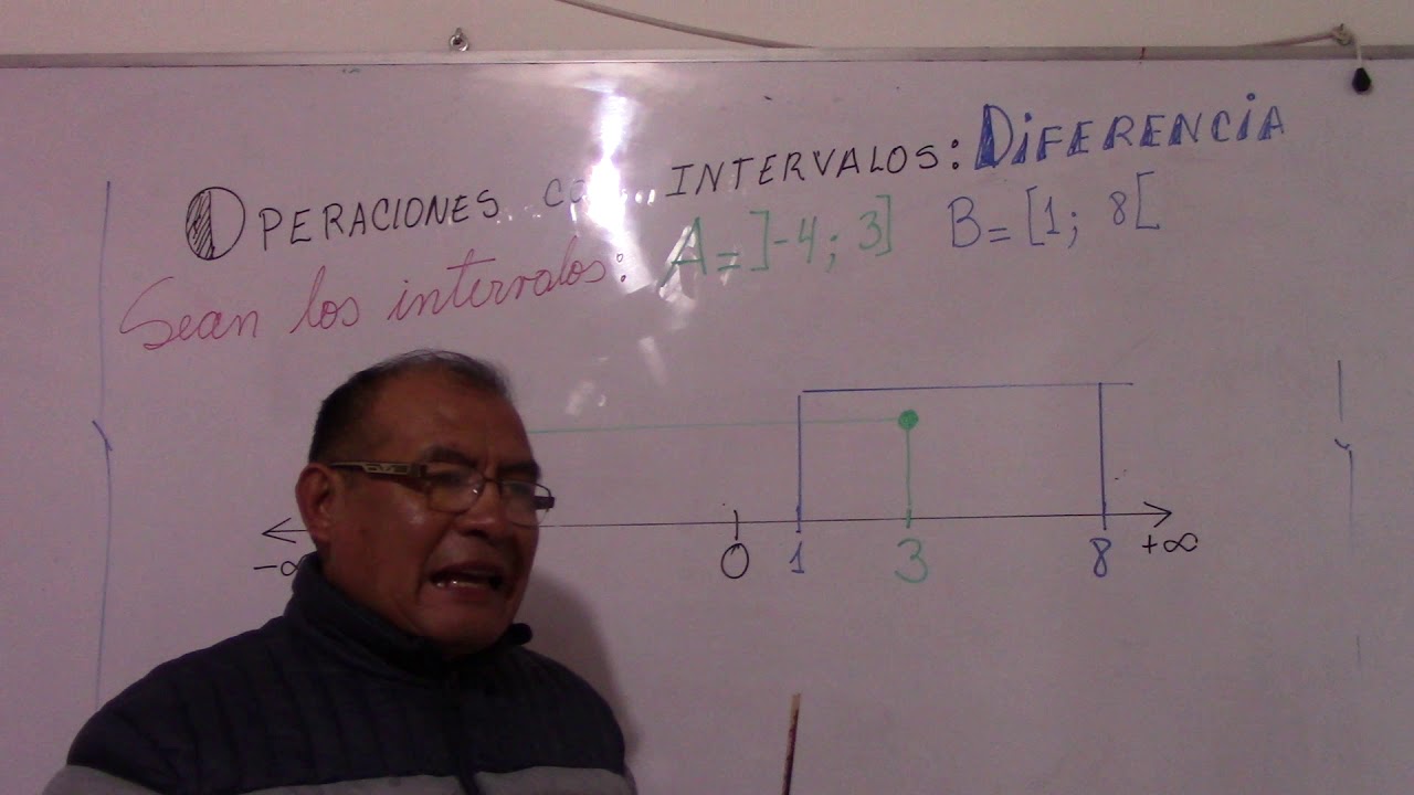 DIFERENCIA DE INTERVALOS PROF MONTERO