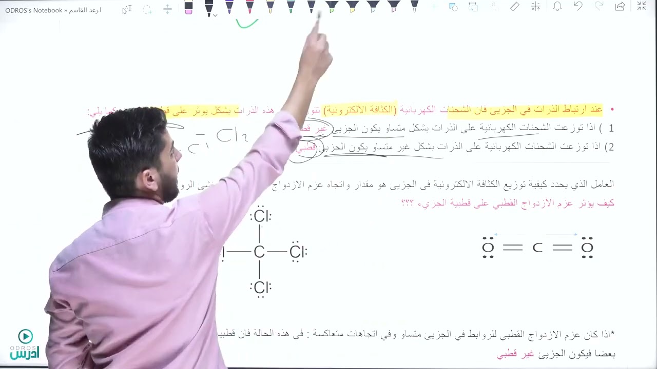 مراجعة القطبية  الاستاذ رعد القاسم