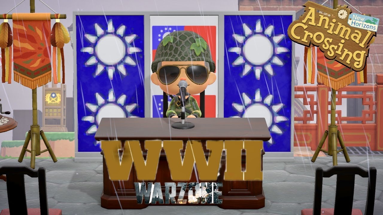 Animal Crossing Army Theme Island #acnh