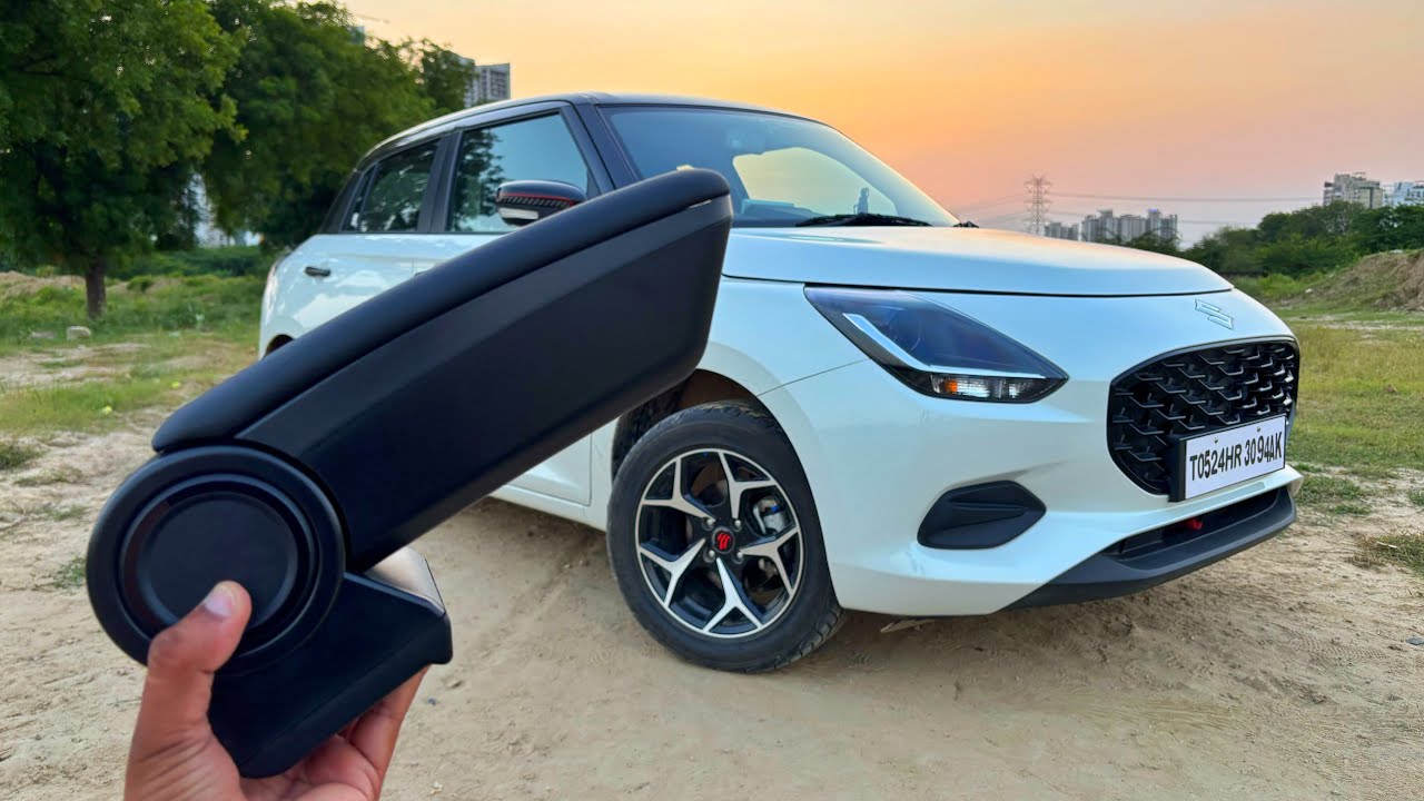 Finally, My Swift Is Here - With New Accesories !! Armrest For Swift 2024 !!