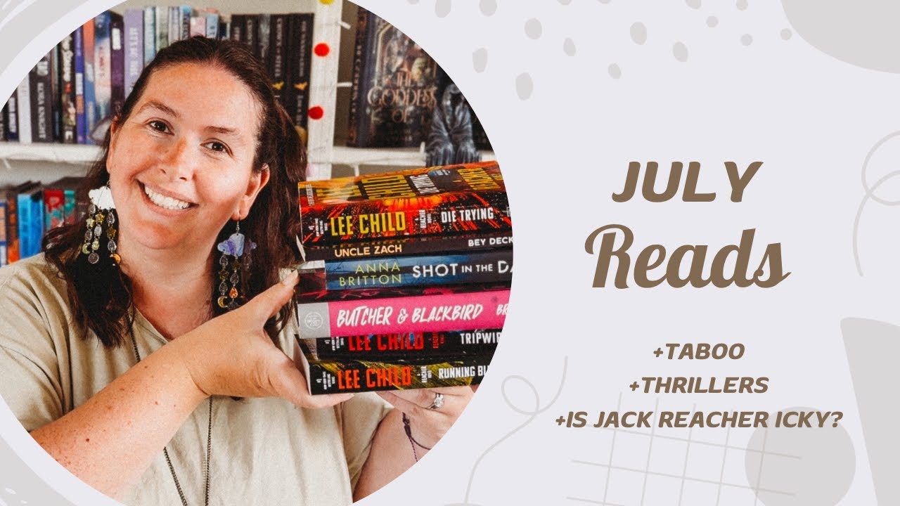July Reading Wrap Up {All the books I read in July ☀️}